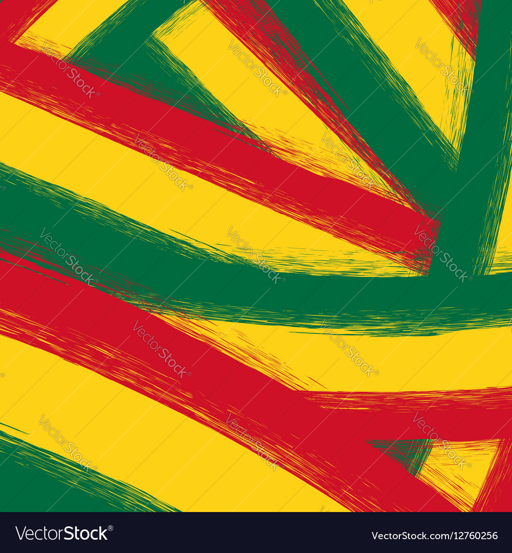 Grunge yellow red green background Royalty Free Vector Image