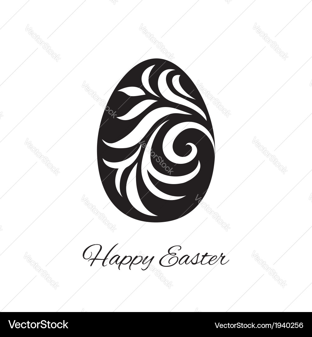 Happy easter cards with easter eggs Royalty Free Vector