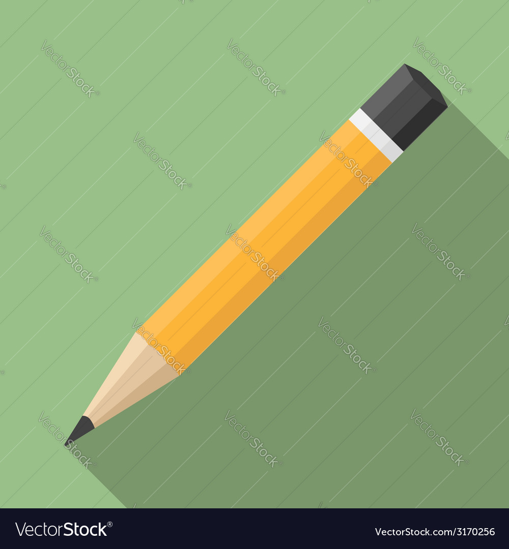 Pencil Royalty Free Vector Image - VectorStock