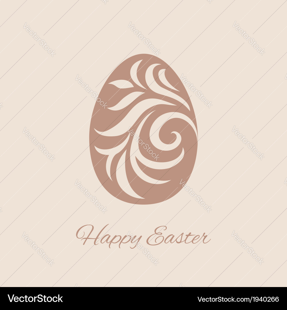 Happy easter cards with eggs Royalty Free Vector Image