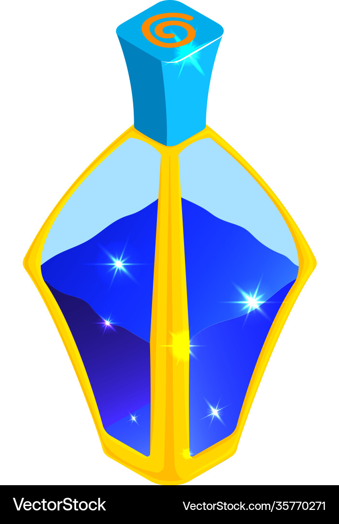 Bottle isometric icon Royalty Free Vector Image