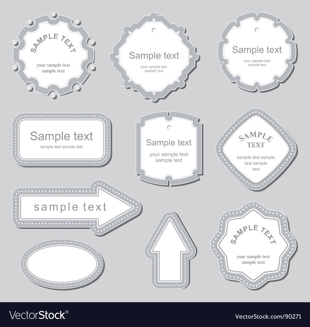 Icons Royalty Free Vector Image - VectorStock