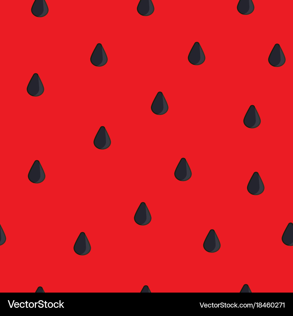 Seamless pattern watermelon Royalty Free Vector Image