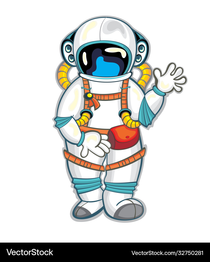 Astronaut spaceman Royalty Free Vector Image - VectorStock