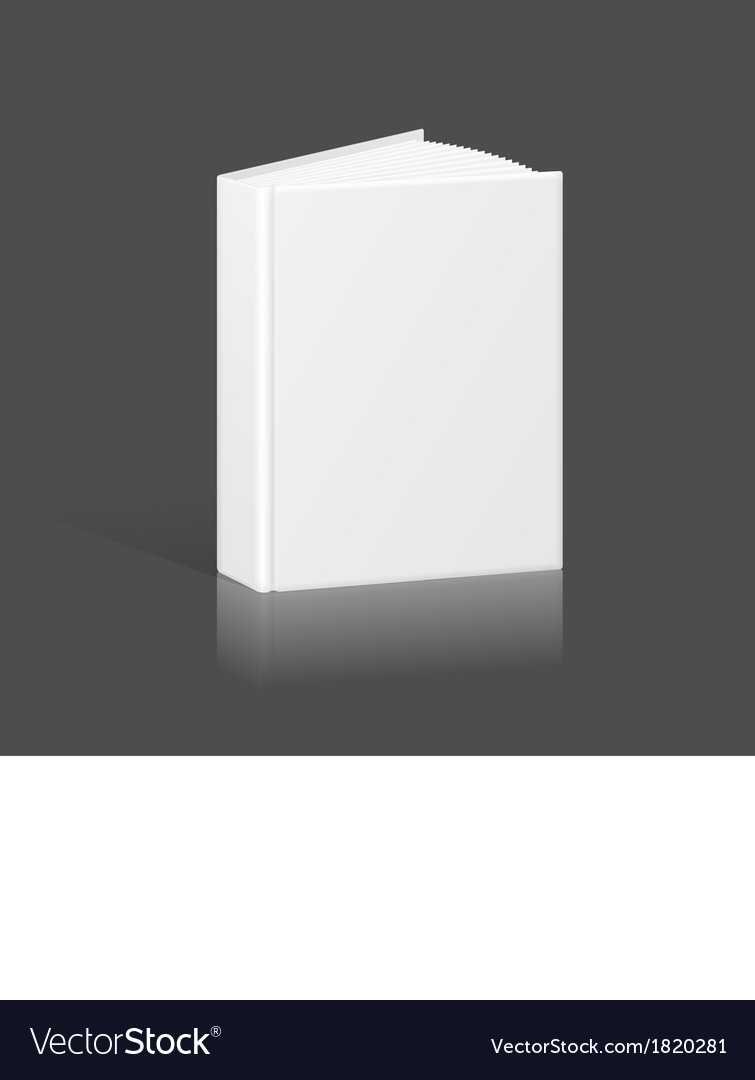 Blank Book Binder Or Folder Template Royalty Free Vector Blank Book Binder Or Folder Template
