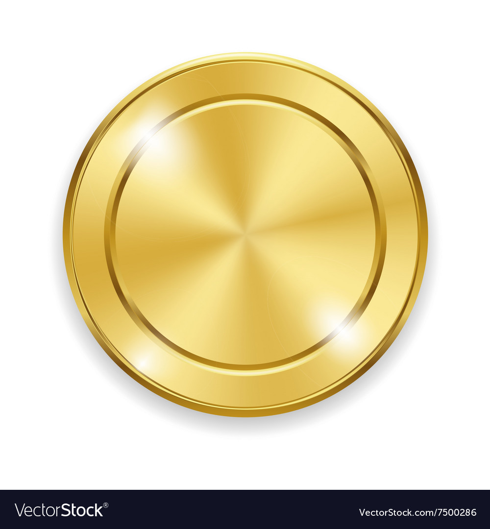 blank gold badge