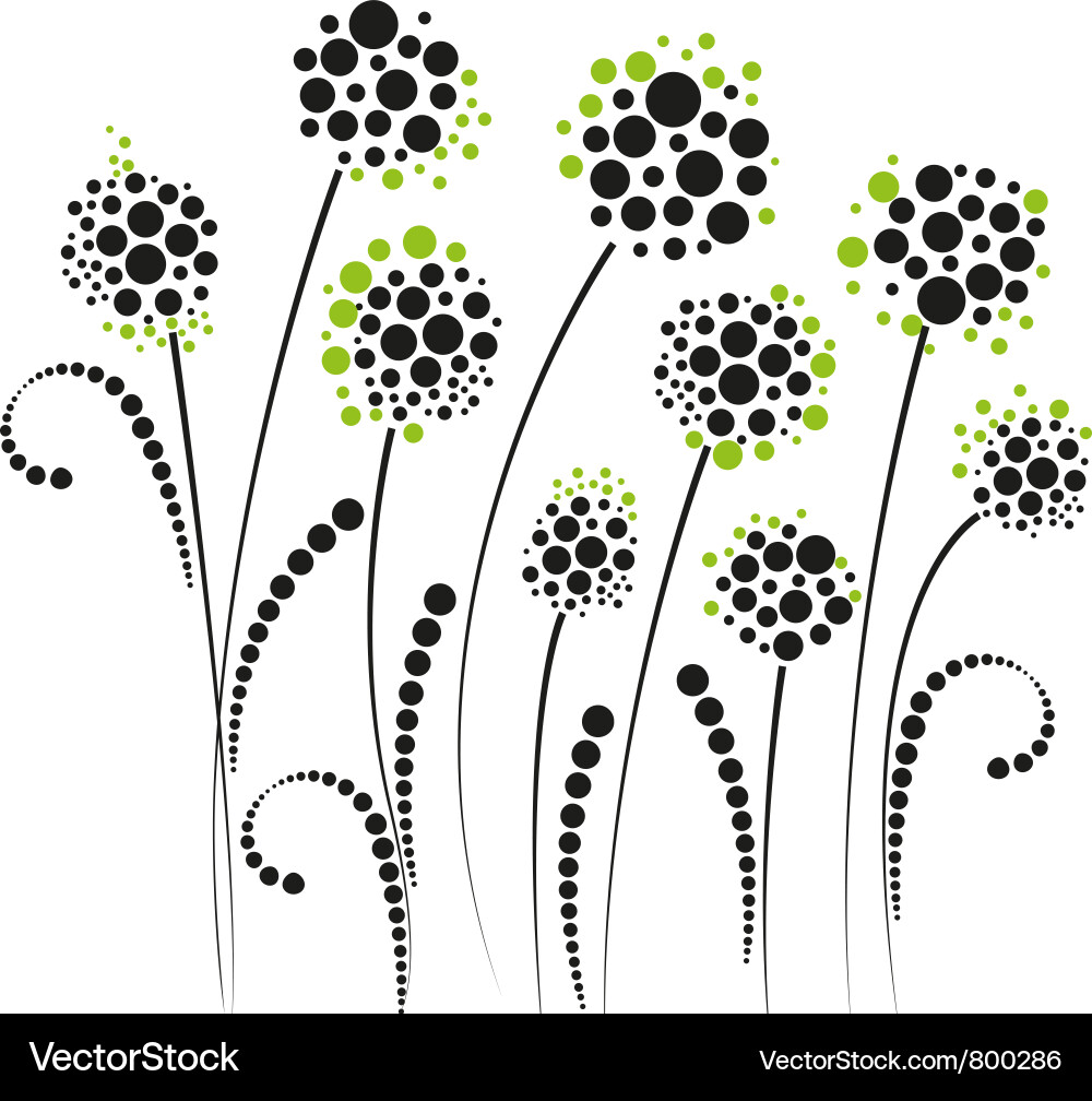 Flowers Royalty Free Vector Image - VectorStock