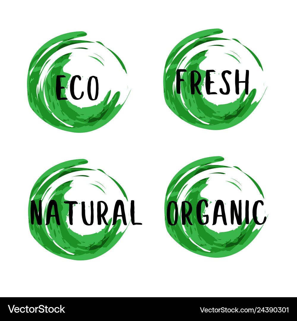Eco label Royalty Free Vector Image - VectorStock