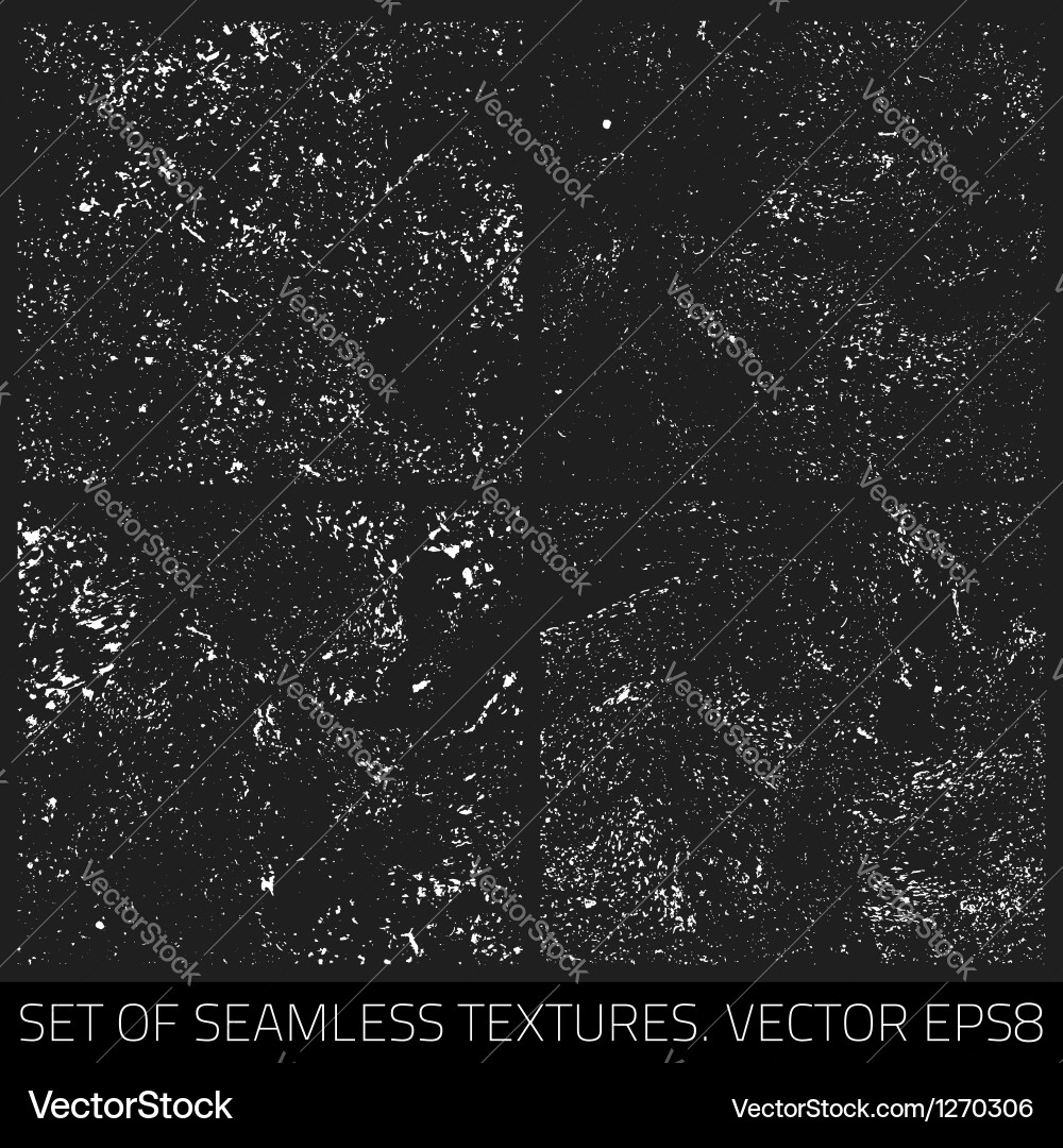 Set of seamless textures Royalty Free Vector Image