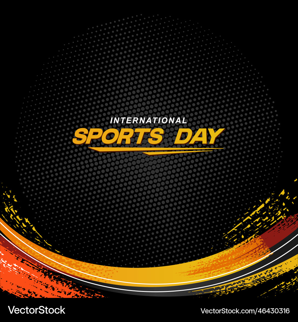 Sports banner background Royalty Free Vector Image