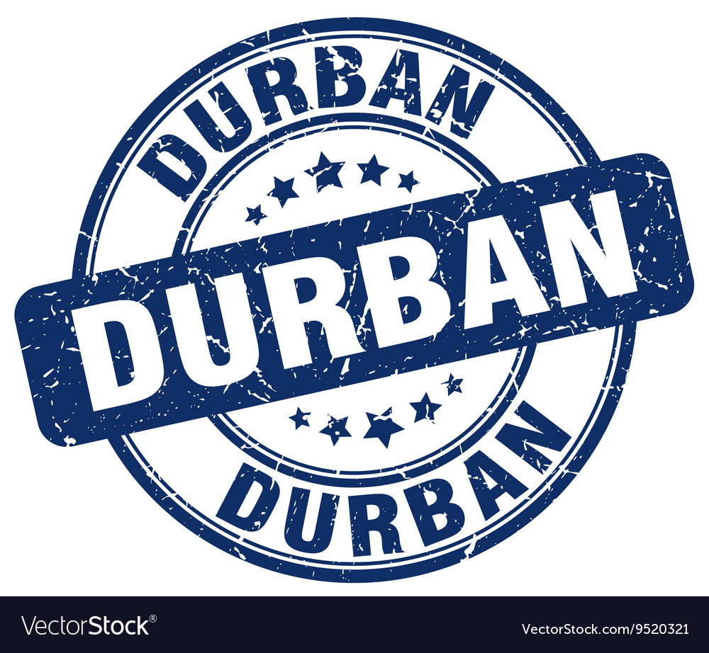 Durban stamp Royalty Free Vector Image VectorStock