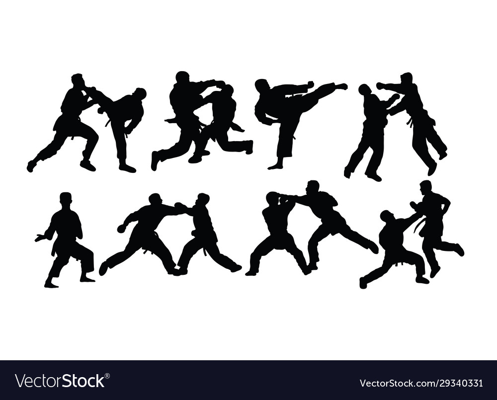 Wrestling and boxing Royalty Free Vector Image