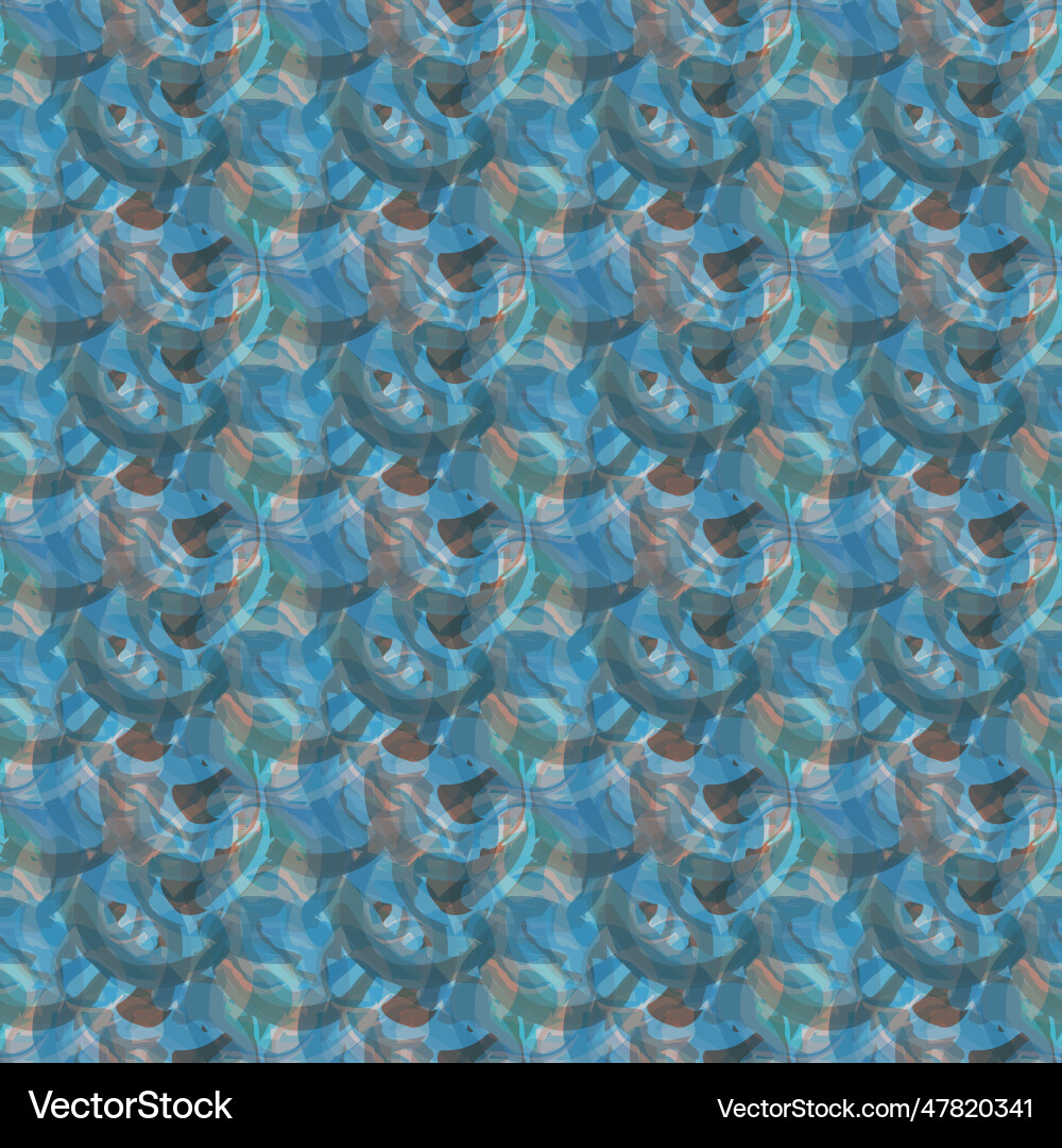 Abstract camouflage seamless pattern Royalty Free Vector