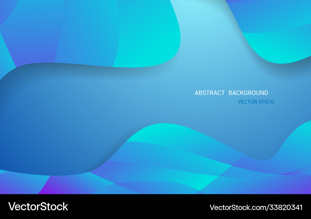 Abstract geometric background fluid shape Vector Image