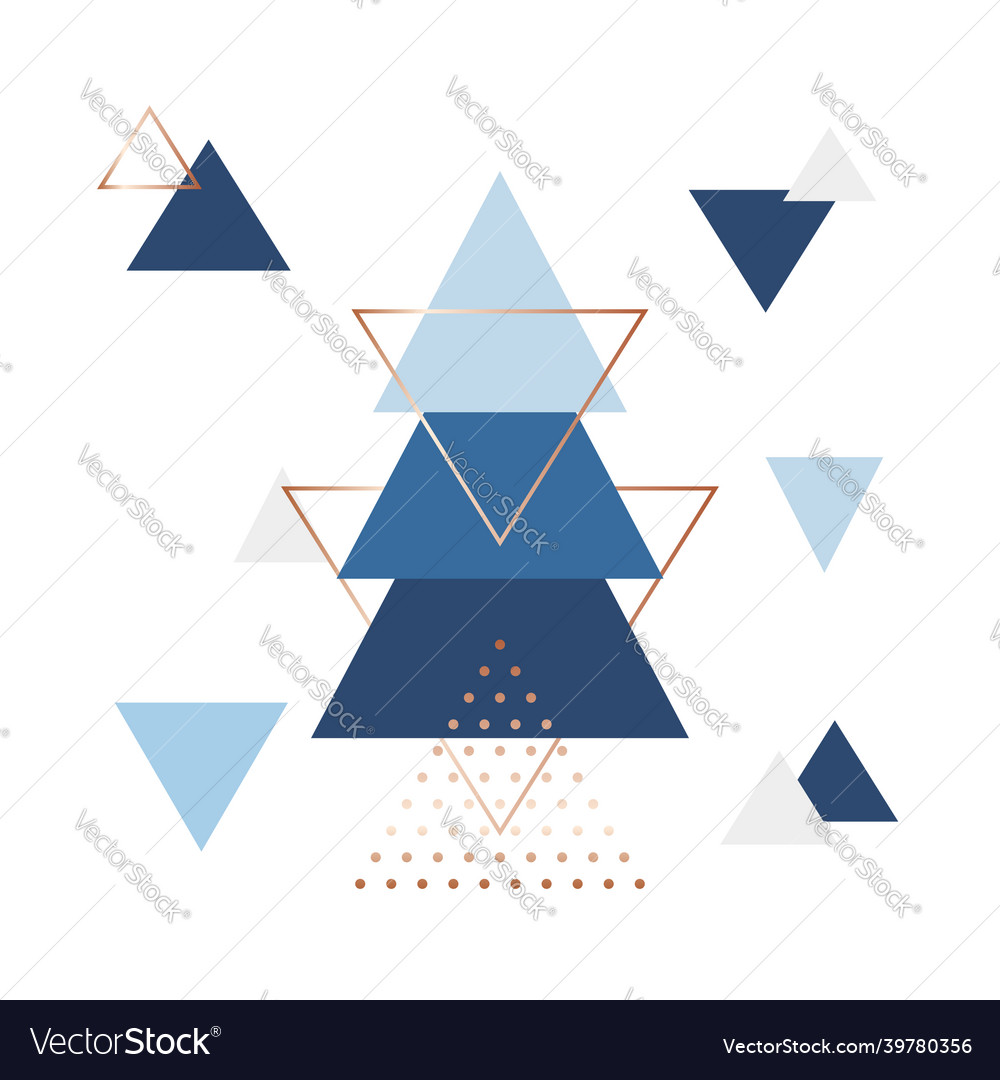 Minimalistic scandinavian background Royalty Free Vector