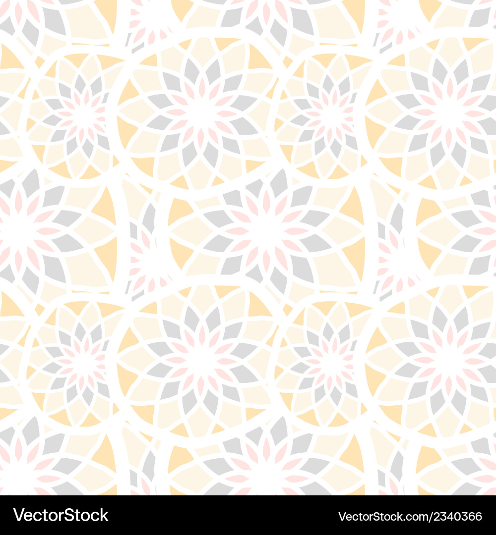 Abstract seamless texture with mosaic elements Vector Image