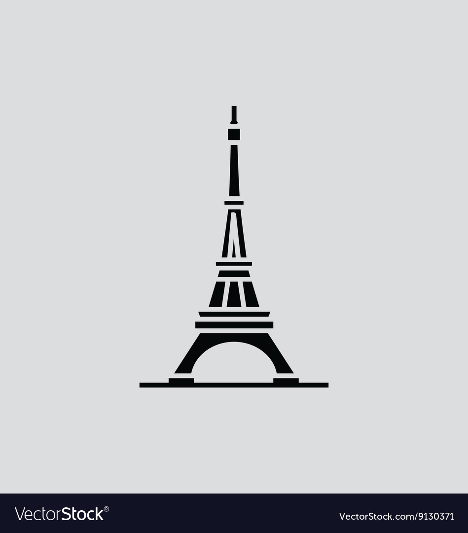 Eiffel tower Royalty Free Vector Image - VectorStock