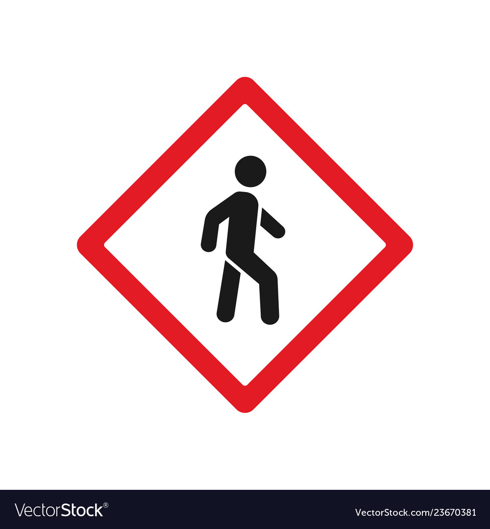 Pedestrian Crossing Sign