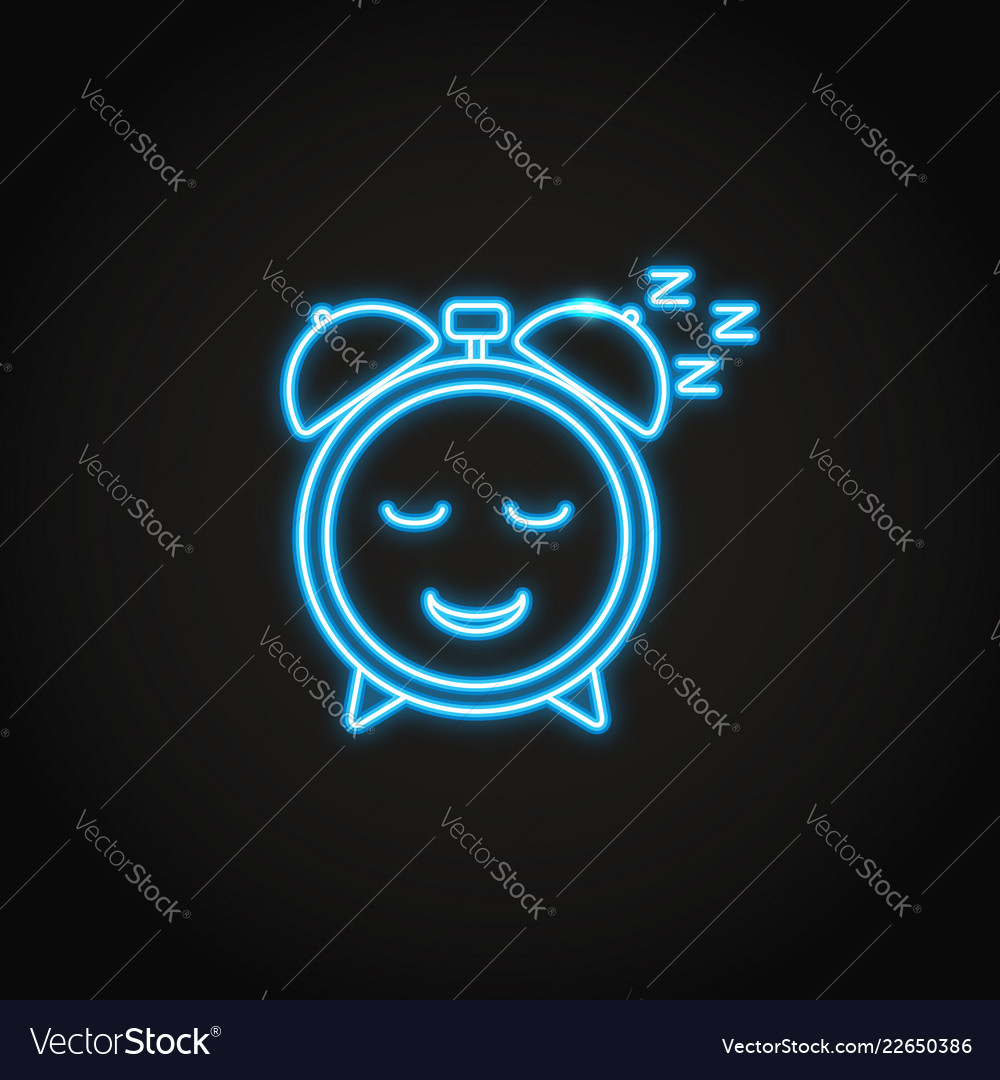 sleep neon light