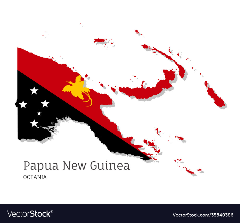 Papua New Guinea Flag Map And Meaning Mappr 60 OFF