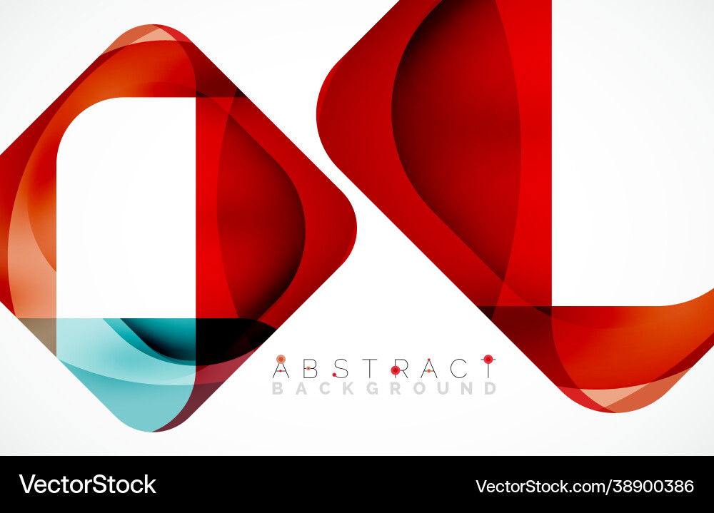 Minimal background abstract square shape Vector Image
