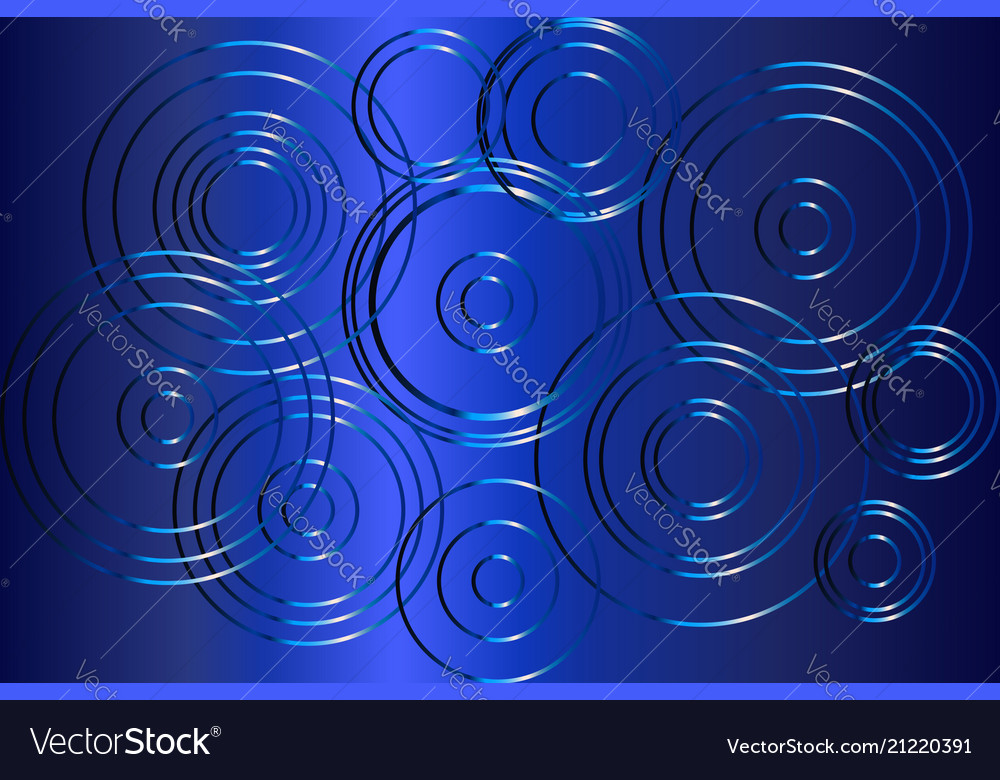 Blue circle background Royalty Free Vector Image