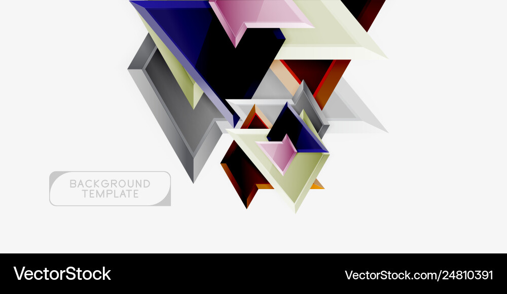 Geometric minimal design background Royalty Free Vector