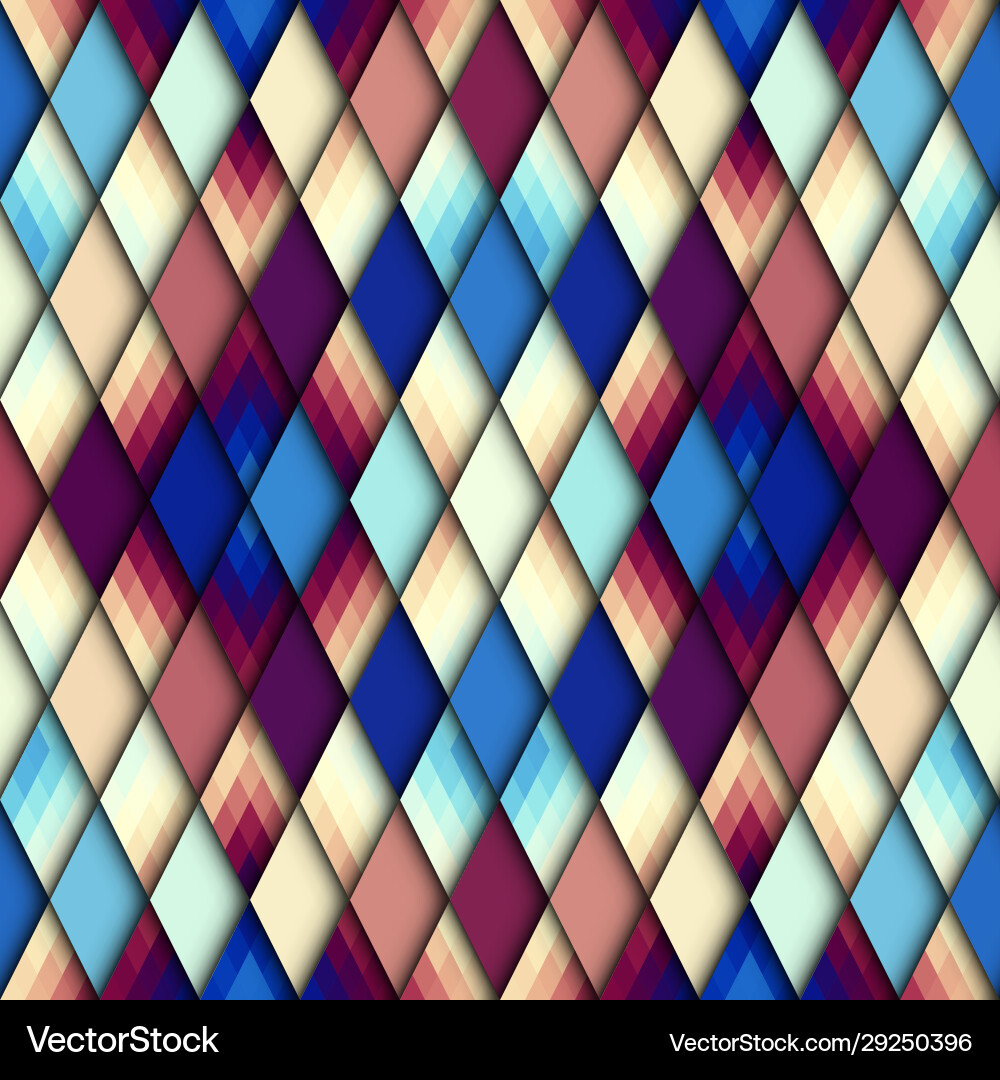 Argyle seamless pattern background pattern Vector Image