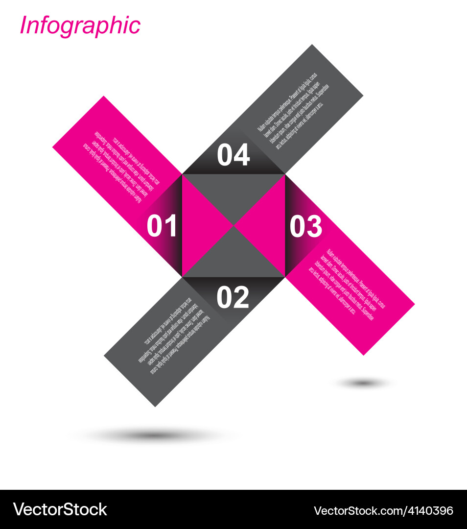 Infographic template Royalty Free Vector Image