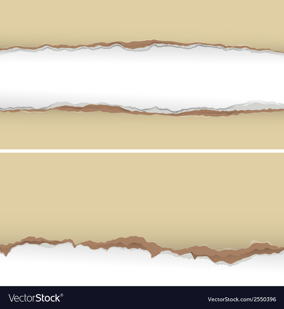 Torn paper background Royalty Free Vector Image