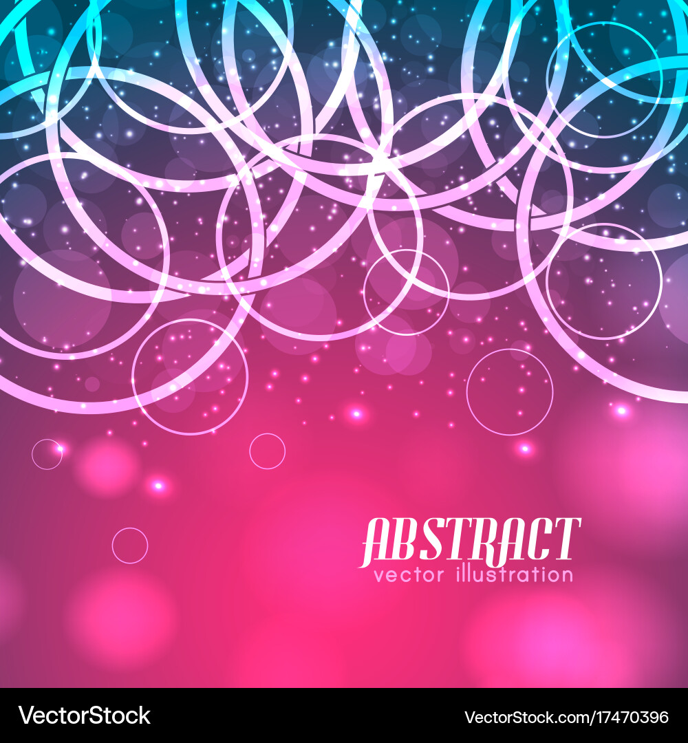 White overlapping circles background Royalty Free Vector