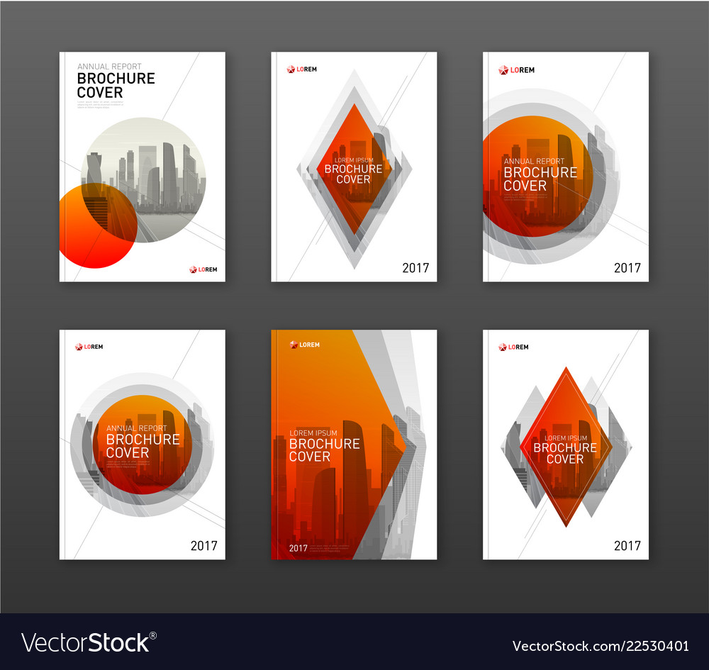 brochure cover design layouts set for business flyer design layouts