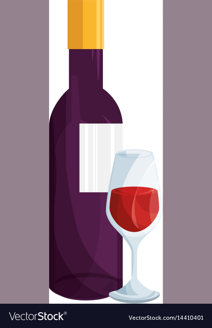 Wine bottle icon Royalty Free Vector Image - VectorStock