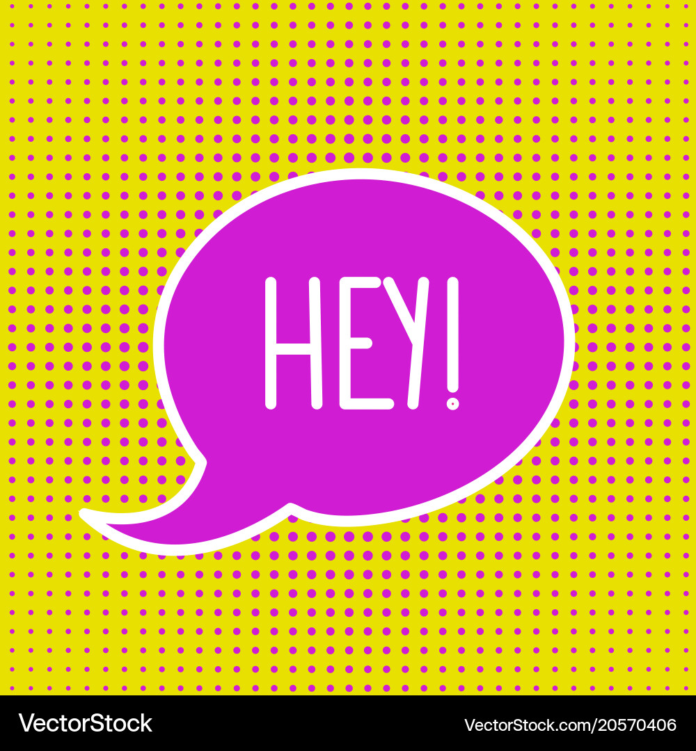 Speech Bubble Pop Artcomic Book Background Vector Image