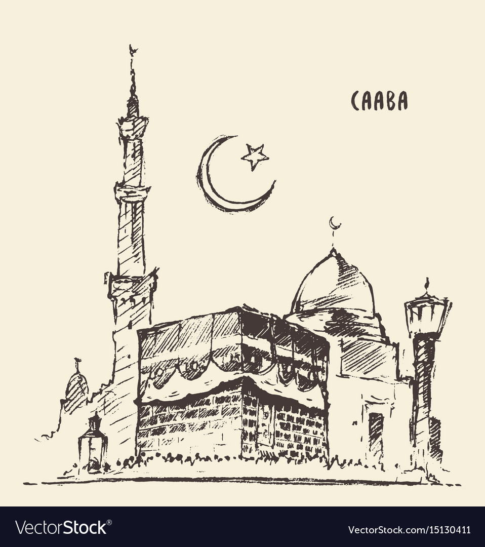 Kaaba Drawing