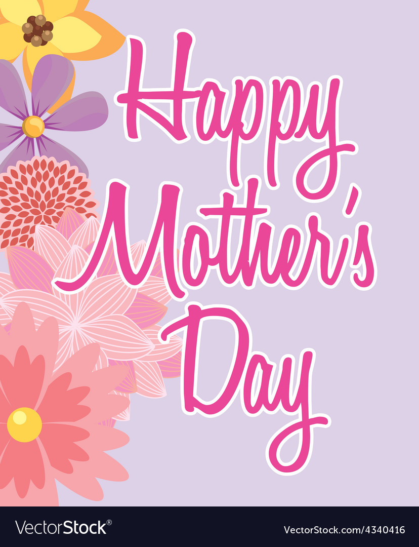 Mothers day Royalty Free Vector Image - VectorStock