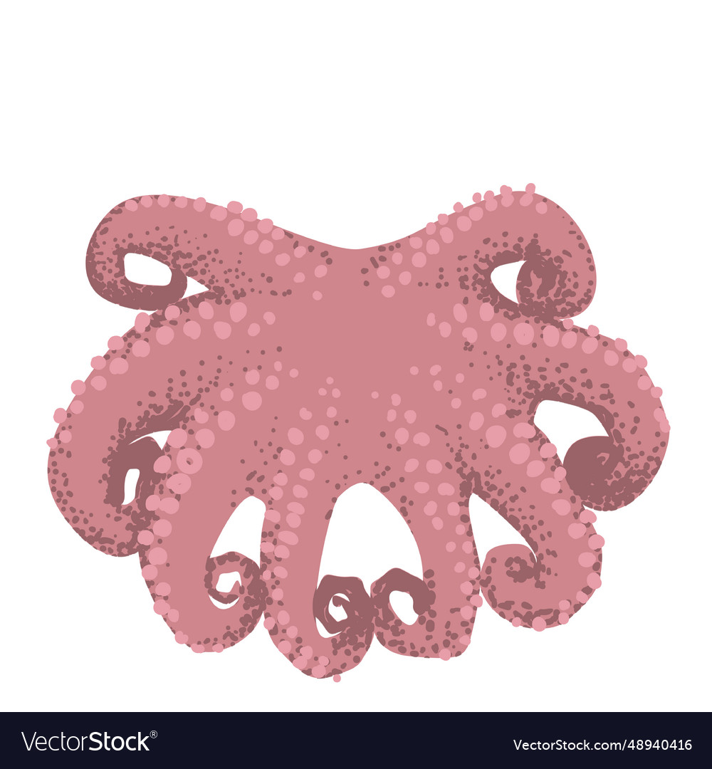 Octopus sea Royalty Free Vector Image - VectorStock