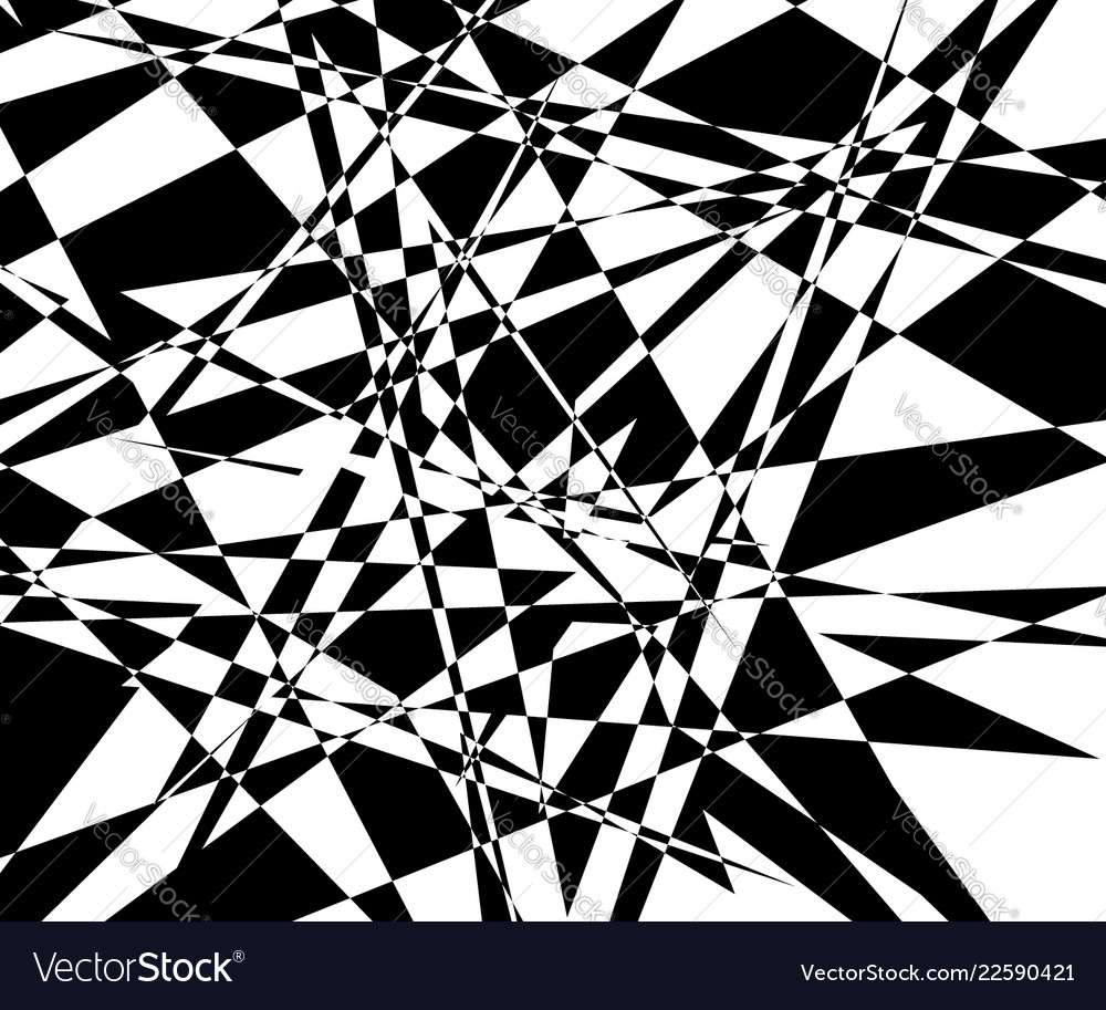 Geometric Edgy Shape Pattern Rough Edgy Geometric Vector Image