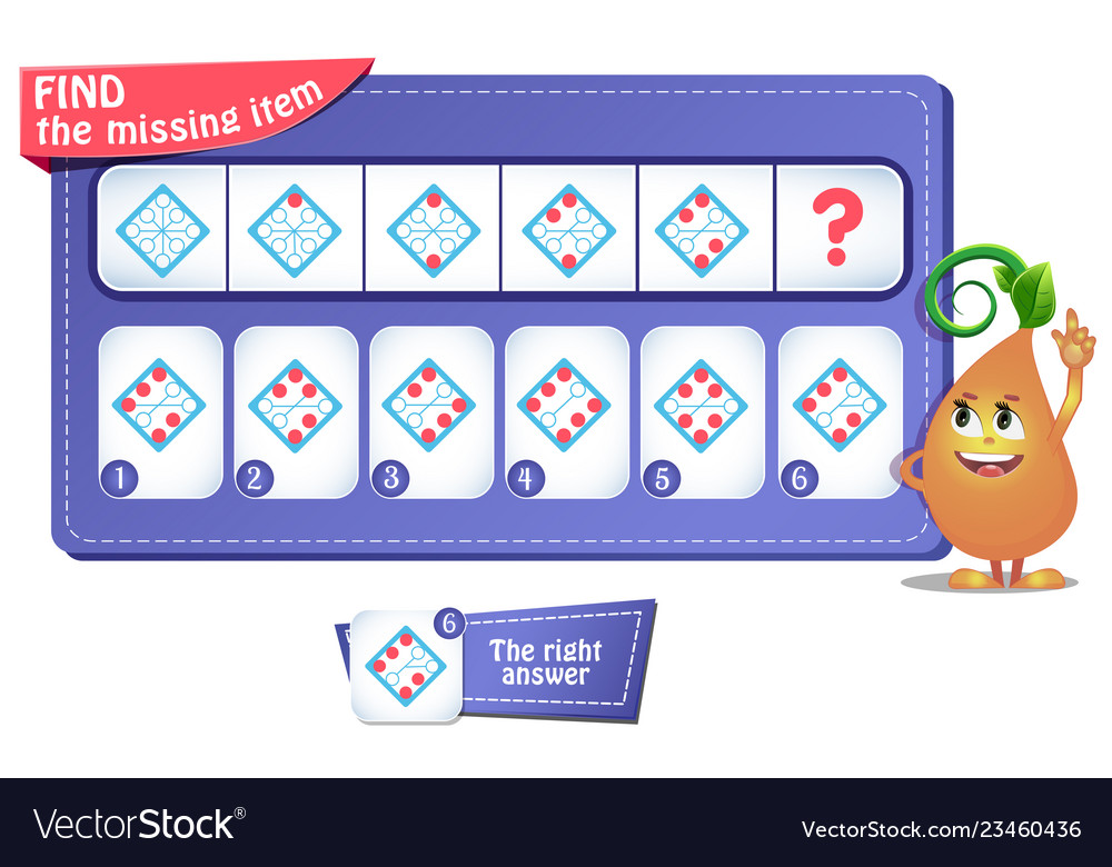 Game iq comes puzzle rhombus Royalty Free Vector Image