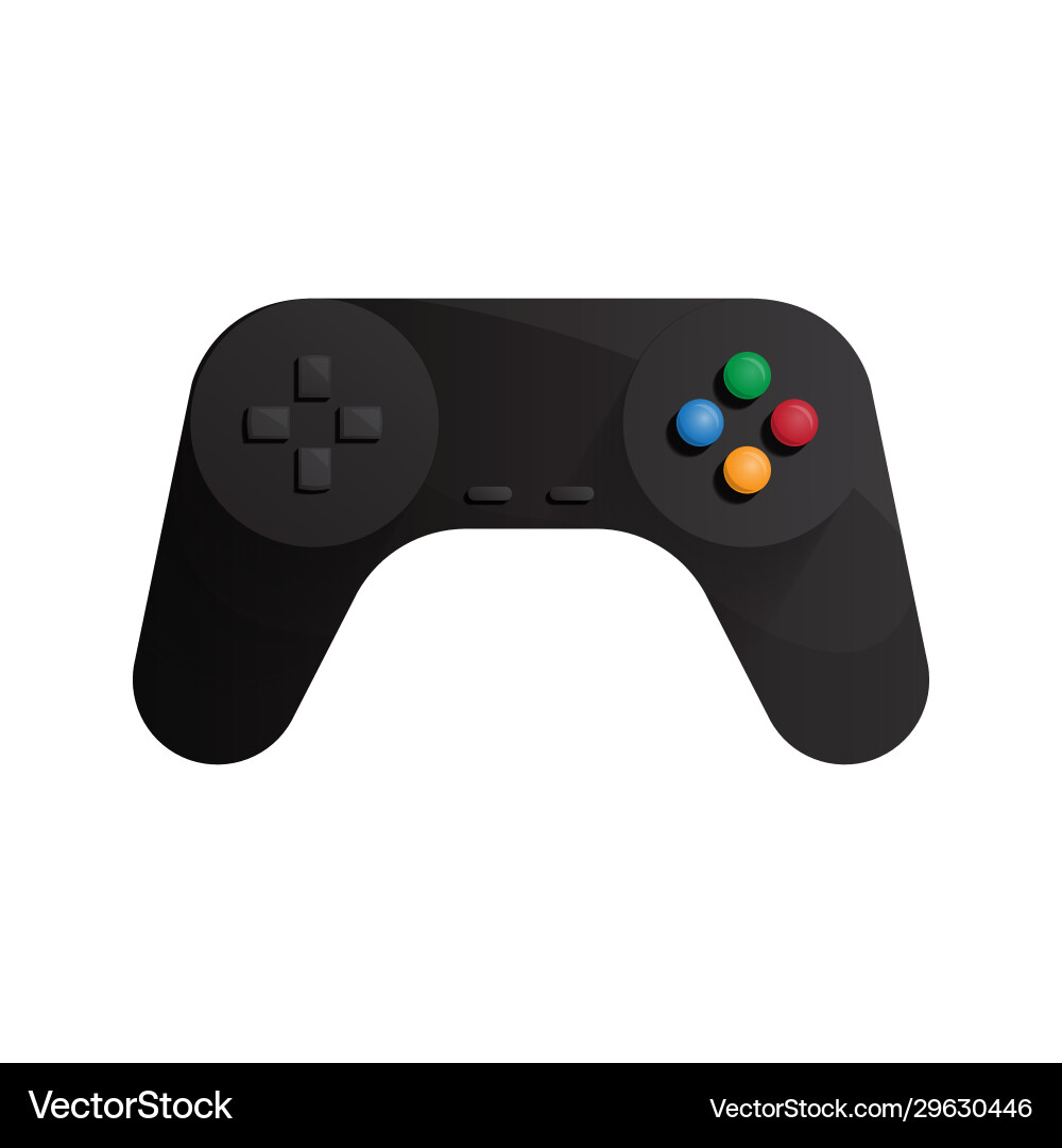 Joystick gamepad controller Royalty Free Vector Image