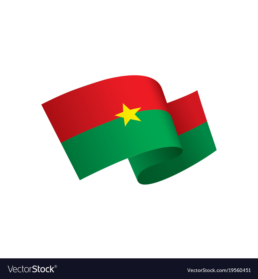 Burkina Faso Flag Royalty Free Vector Image Vectorstock