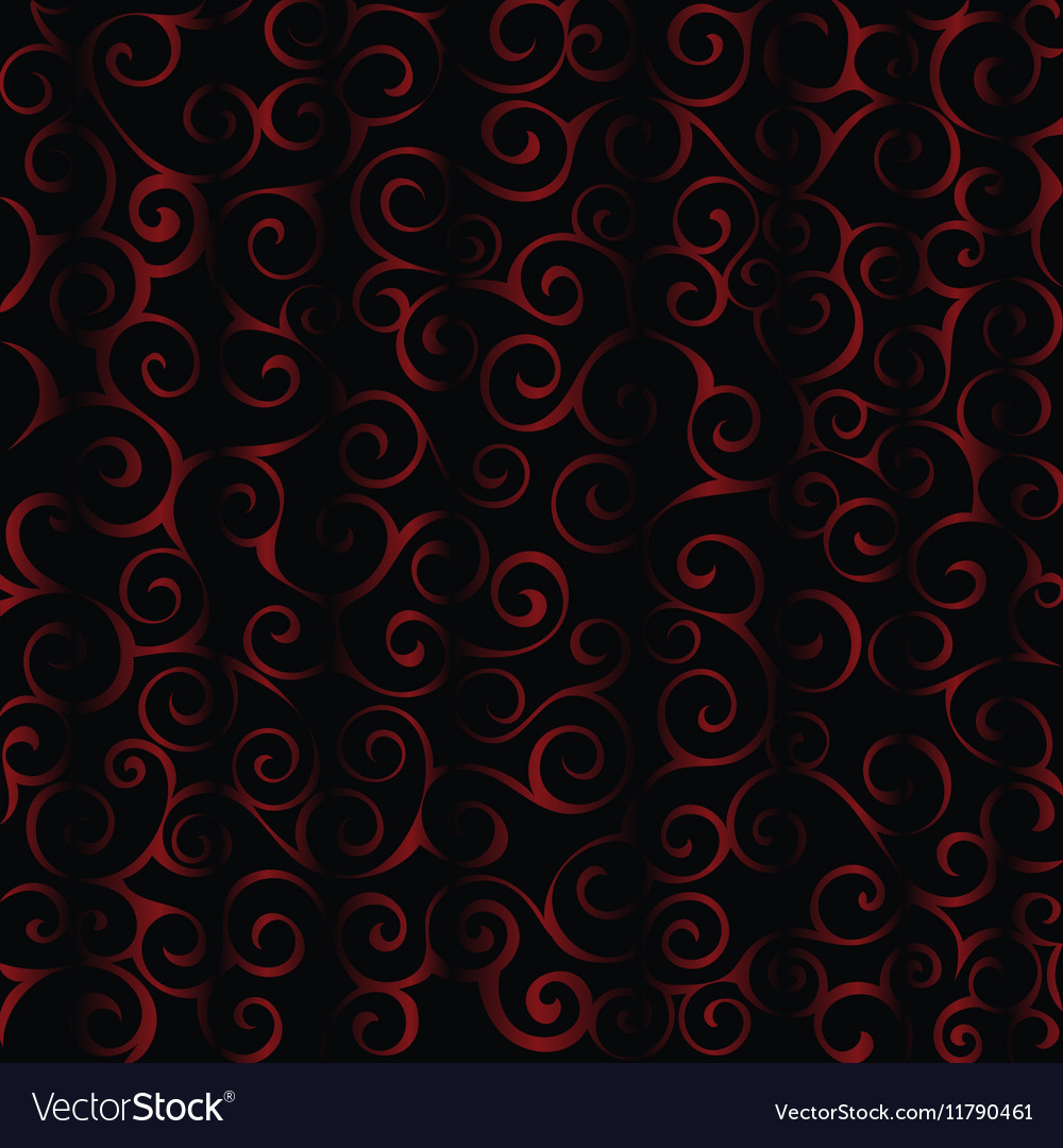 Black red textile pattern background