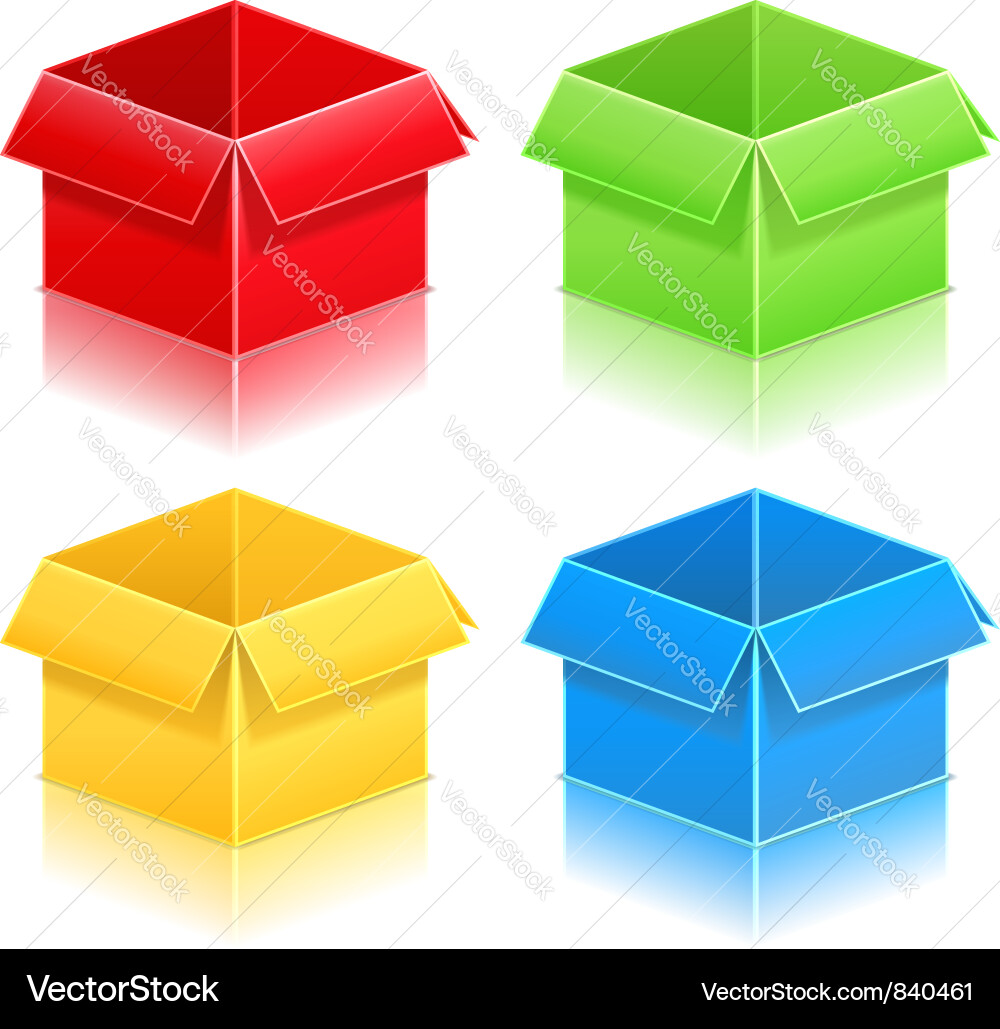 Gift boxes Royalty Free Vector Image - VectorStock