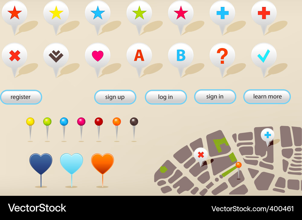 Gps navigation Royalty Free Vector Image - VectorStock