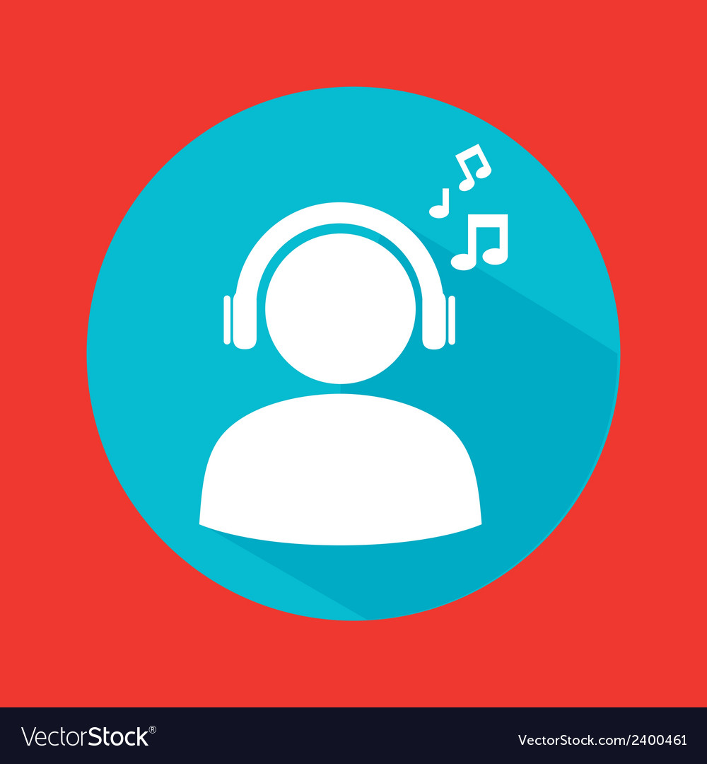 Profile design over red background Royalty Free Vector Image
