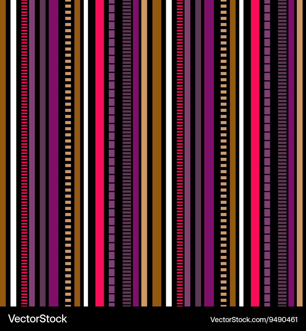Stripes seamless pattern winter colors pattern Vector Image