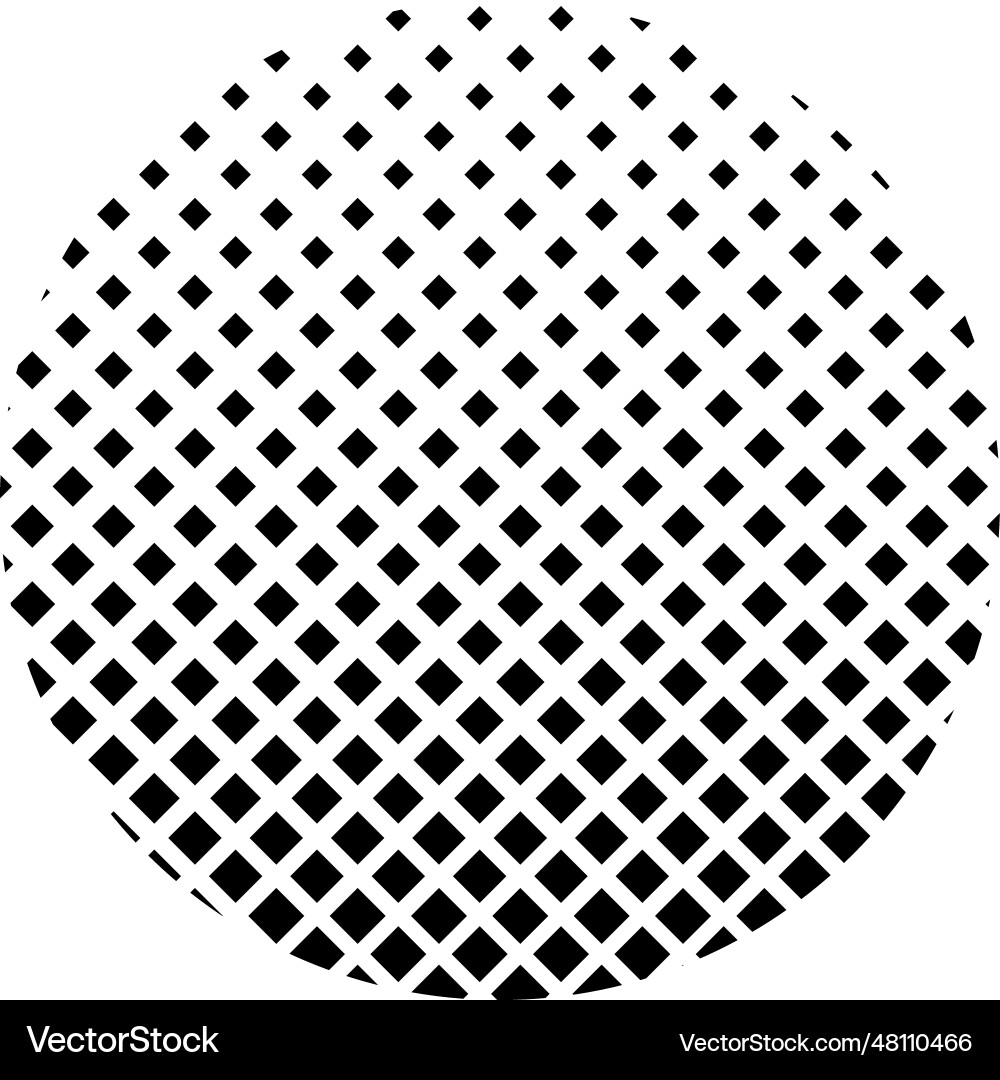Halftone design graphic background abstract shape Vector Image