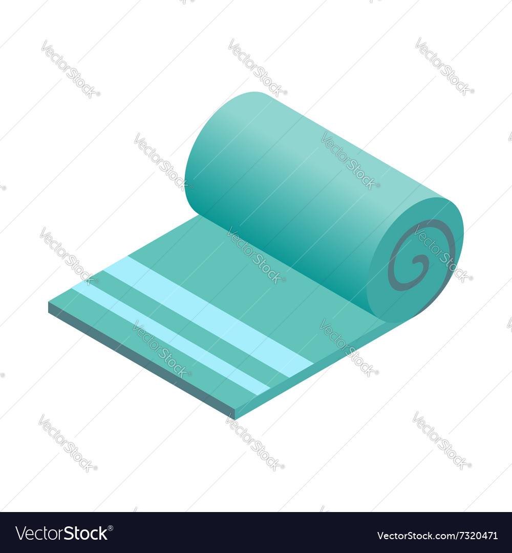 Towel isometric 3d icon