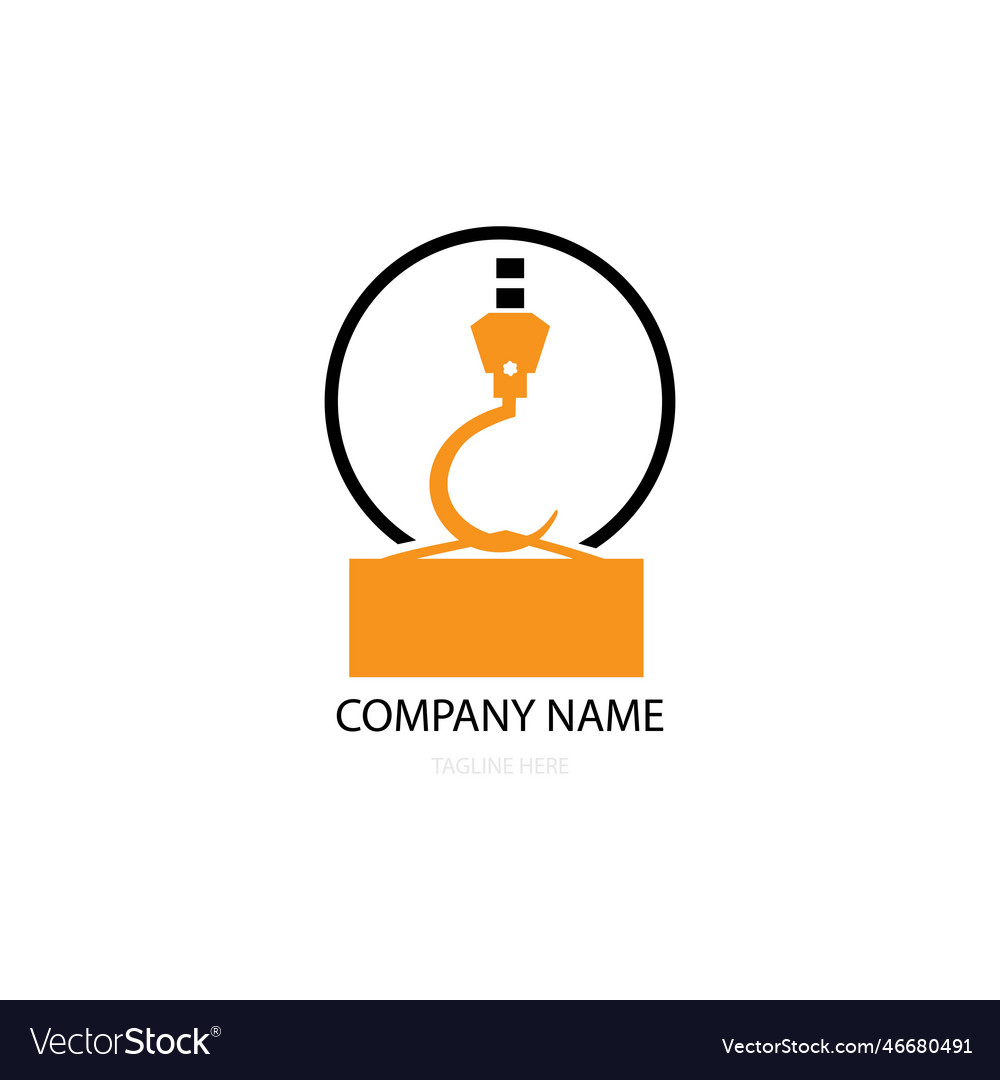 Crane logo Royalty Free Vector Image - VectorStock