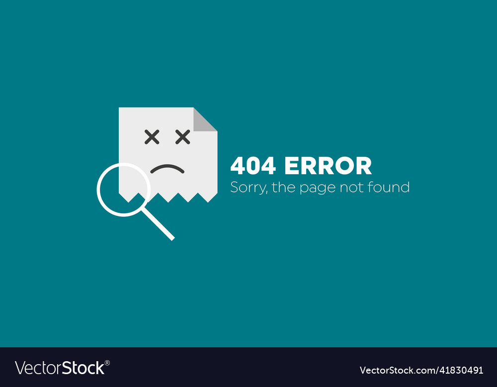 No data empty concept Royalty Free Vector Image